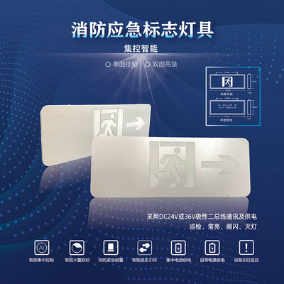 消防应急标志灯具-银雾超薄